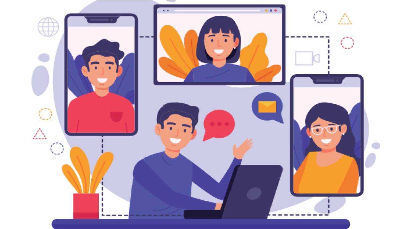 asistencia en pequeños municipios por videollamada